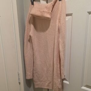 Forever 21 Light Pink Cowl Neck Sweater